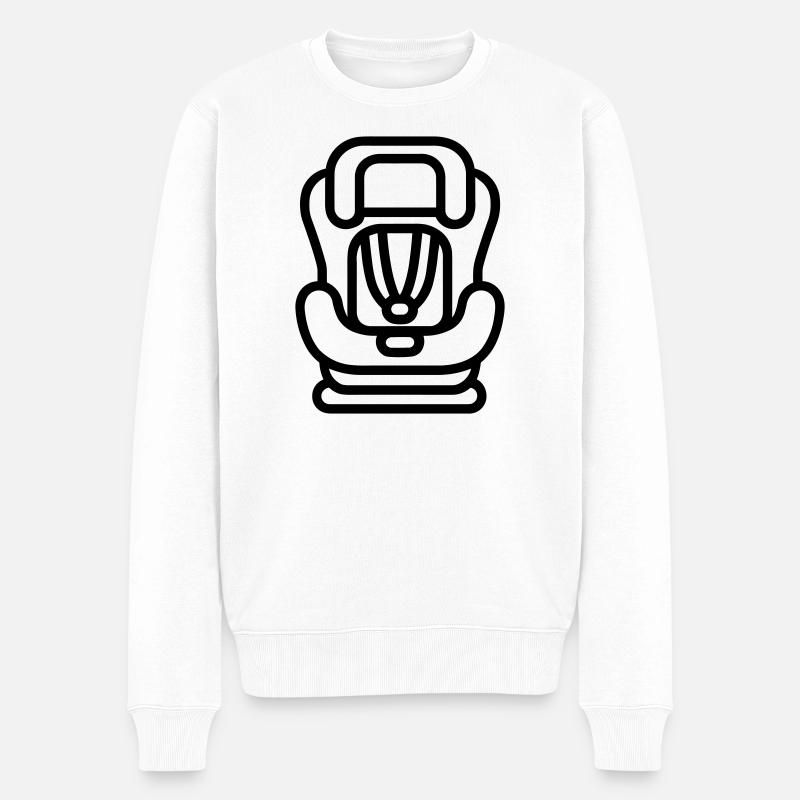 siège auto bébé - Pull Premium bio Homme - blanc