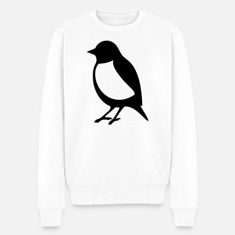 Petit oiseau - Pull Premium bio Homme - blanc