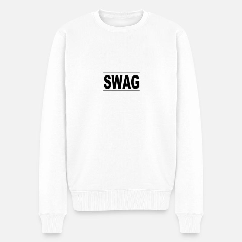 SWAG - Pull Premium bio Homme - blanc