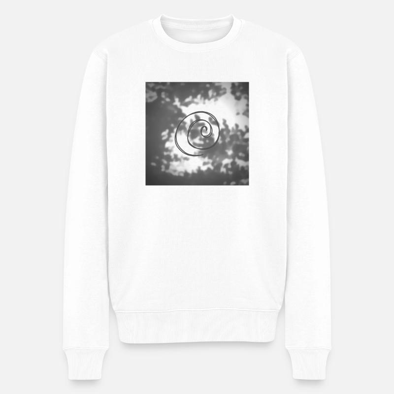 Mood - Männer Premium Bio Pullover - Weiß