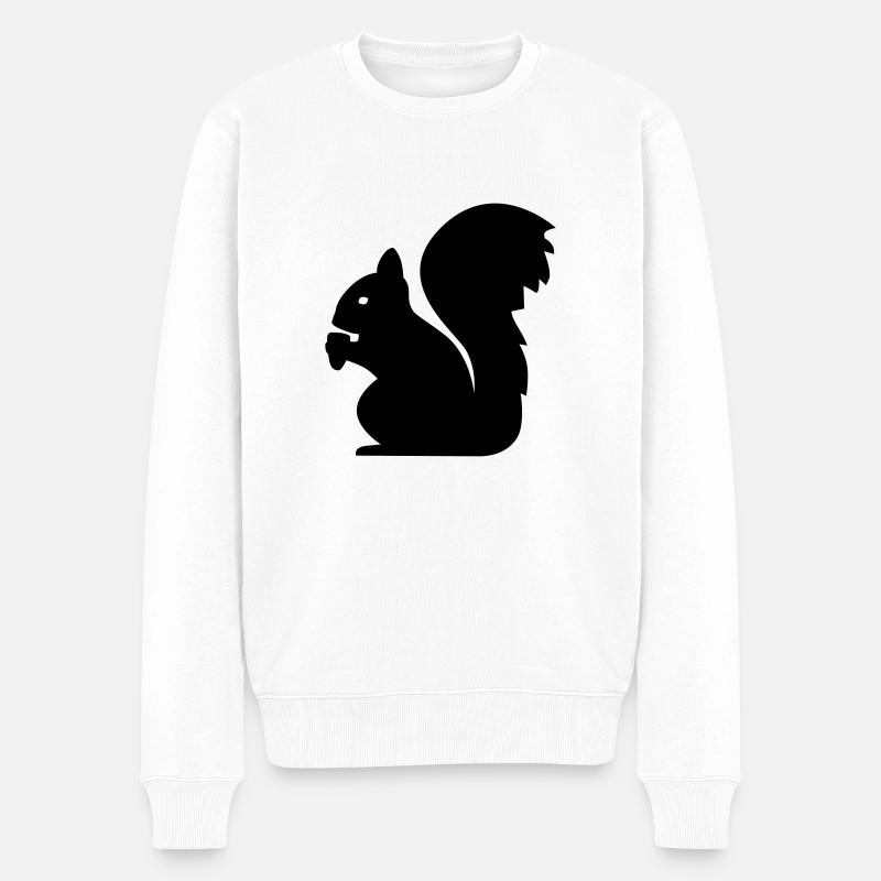 Eichhörnchen - Pull Premium bio Homme - blanc