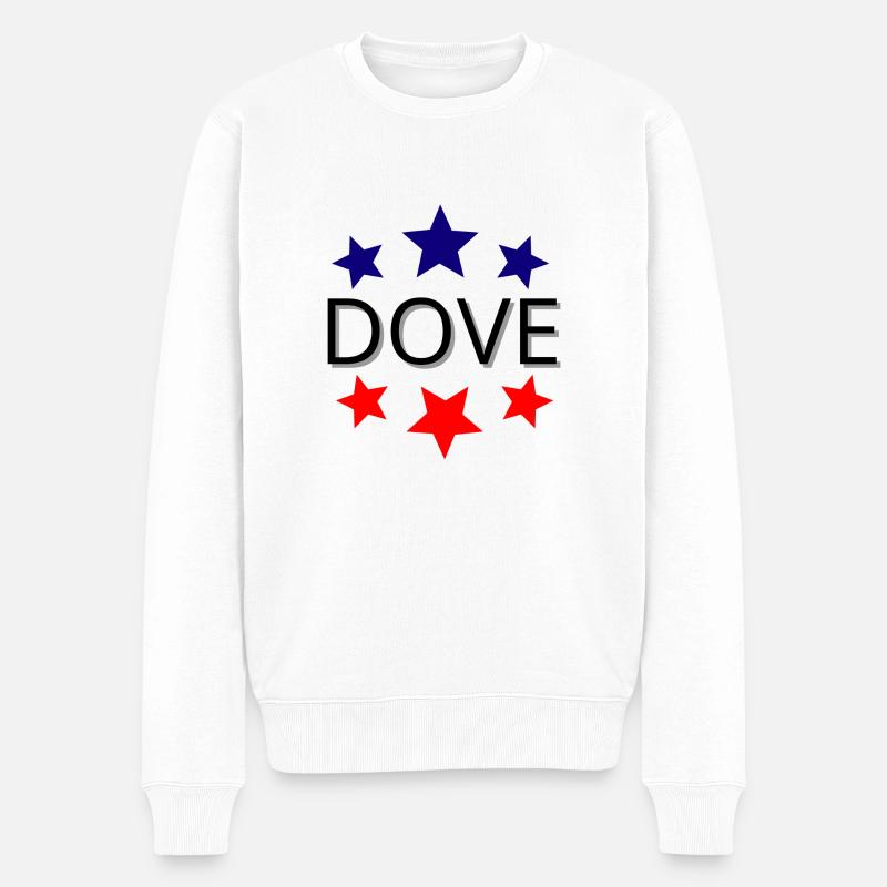 COLOMBE - Pull Premium bio Homme - blanc