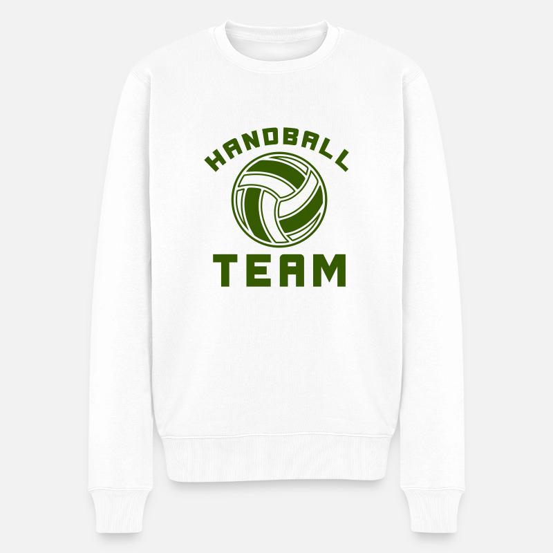 Équipe de handball - Pull Premium bio Homme - blanc