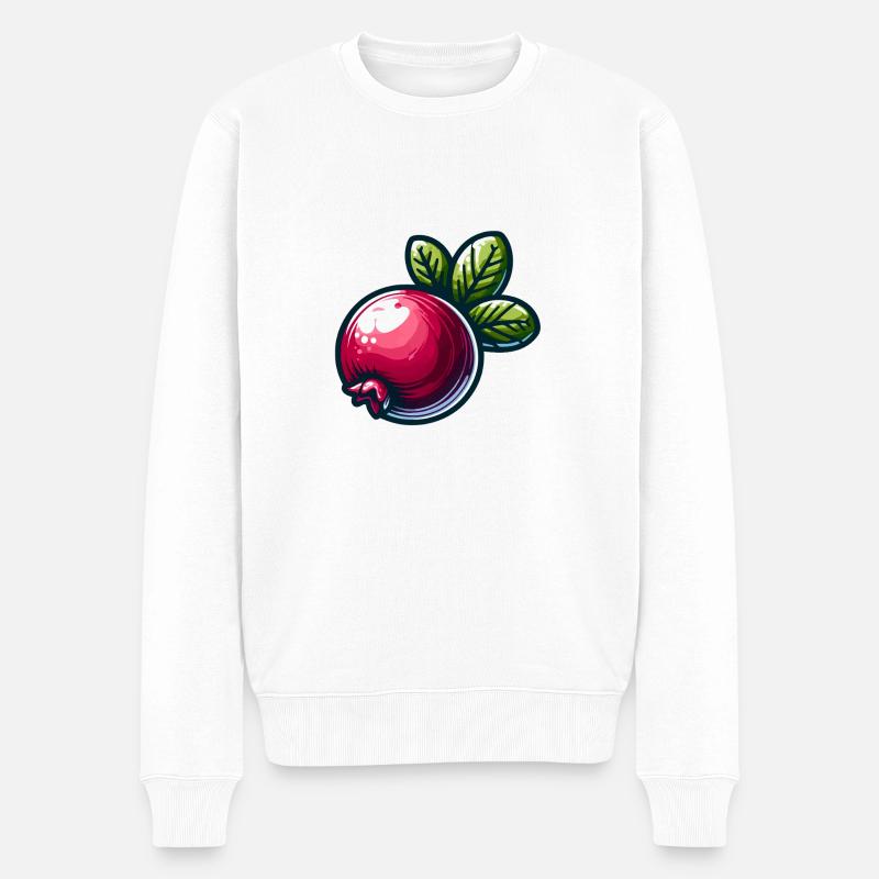 Petite Cranberry - Pull Premium bio Homme - blanc