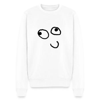 Markus - Pull Premium bio Homme - blanc - Devant - Thijin (182cm)