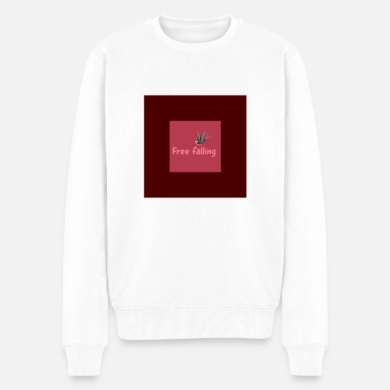 Chute libre - Pull Premium bio Homme - blanc