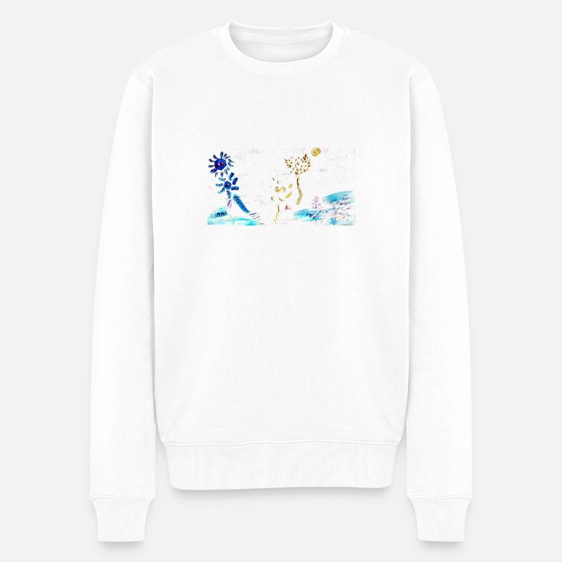 Êtres imaginaires - Pull Premium bio Homme - blanc