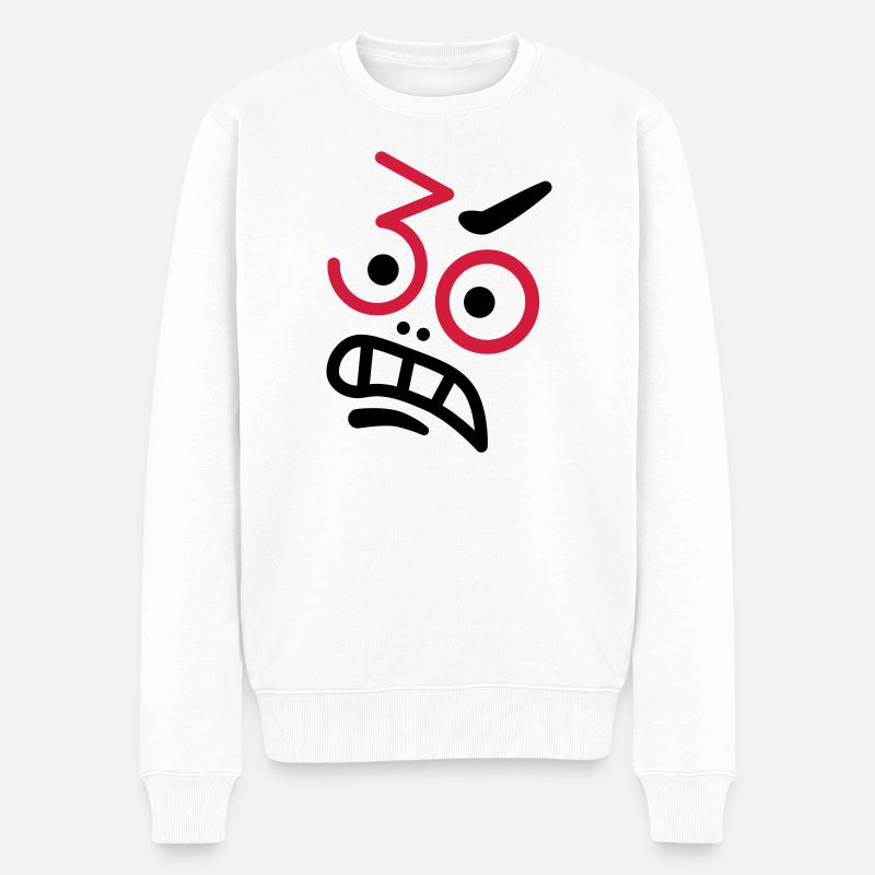 Ups, 30 Jahre ! - Männer Premium Bio Pullover - Weiß
