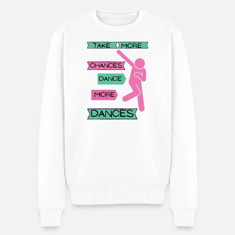 Danser - Pull Premium bio Homme - blanc