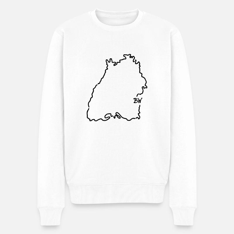 Bade-Wurtemberg - Pull Premium bio Homme - blanc