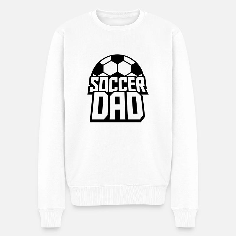 Champion Soccer Dad Logo - Pull Premium bio Homme - blanc