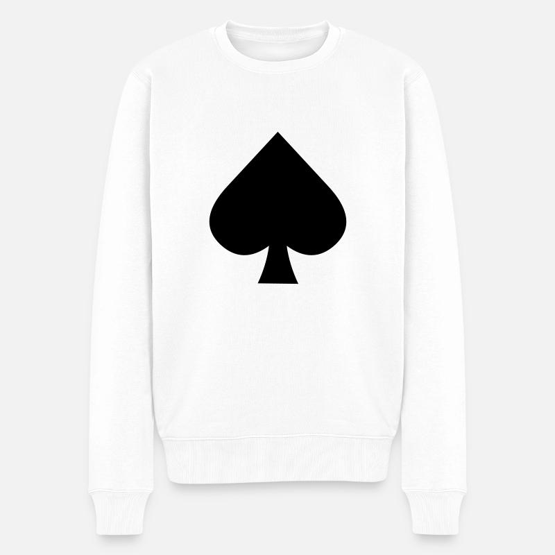 pik - Pull Premium bio Homme - blanc