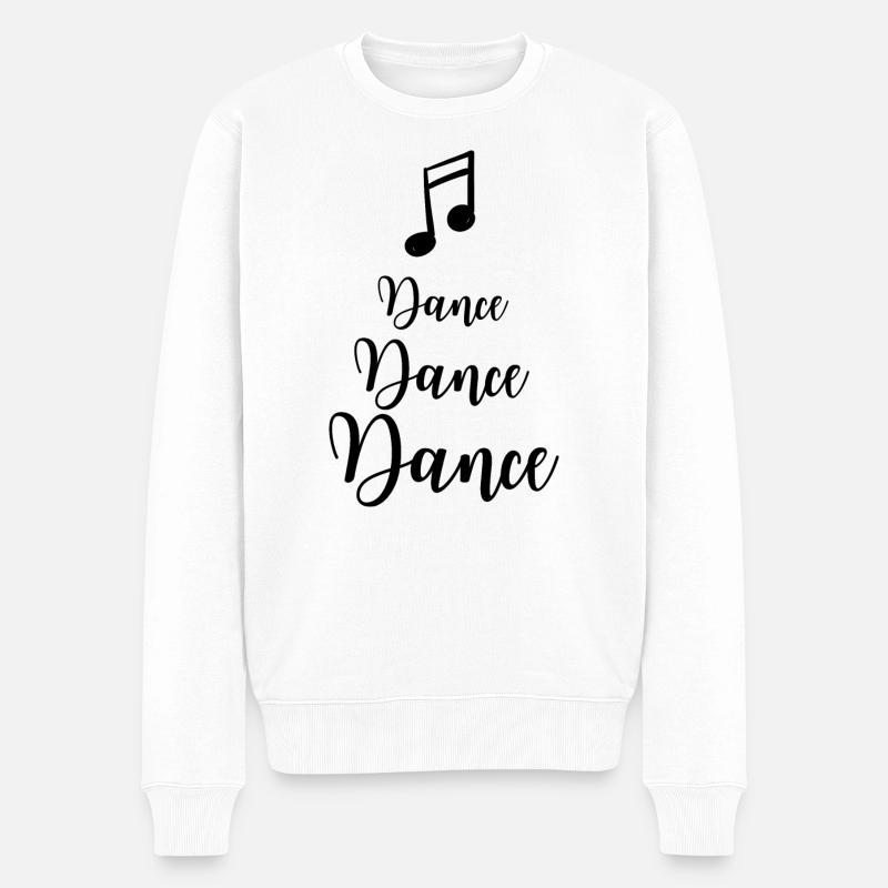 danse danse danse - Zouk Kizomba T-Shirt - Pull Premium bio Homme - blanc