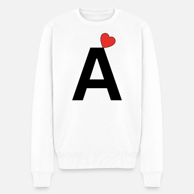 A - Pull Premium bio Homme - blanc