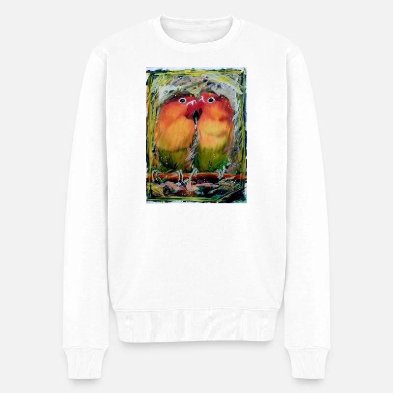 Inséparables - Pull Premium bio Homme - blanc
