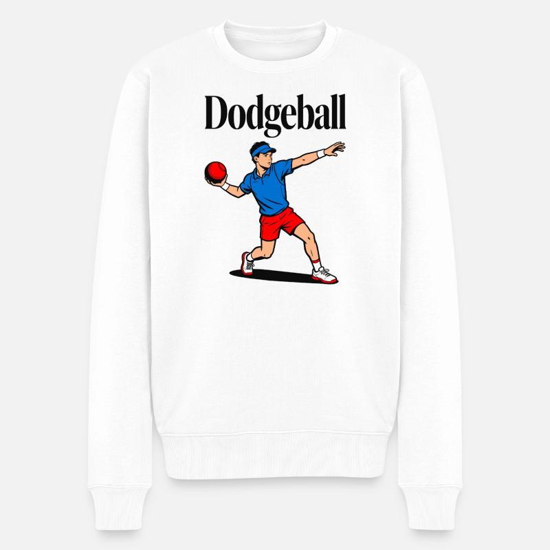 Balle au prisonnier - Pull Premium bio Homme - blanc