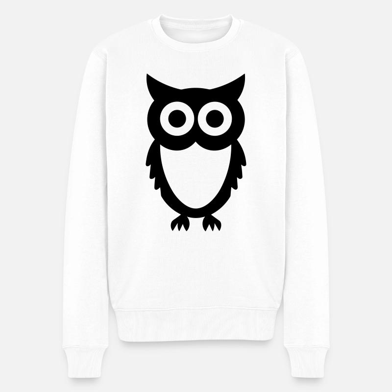 Petite chouette - Pull Premium bio Homme - blanc