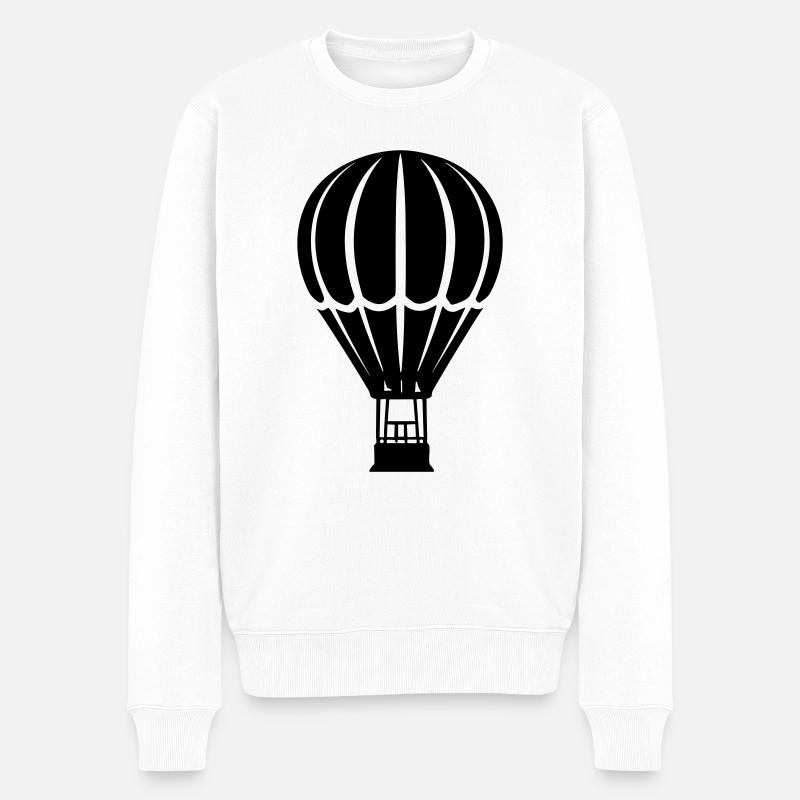 Montgolfière - Pull Premium bio Homme - blanc