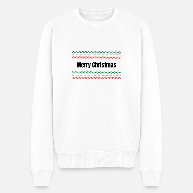 Joyeux Noël - Pull Premium bio Homme - blanc