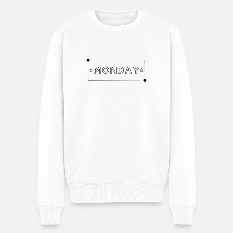 mon Design 20 - Pull Premium bio Homme - blanc