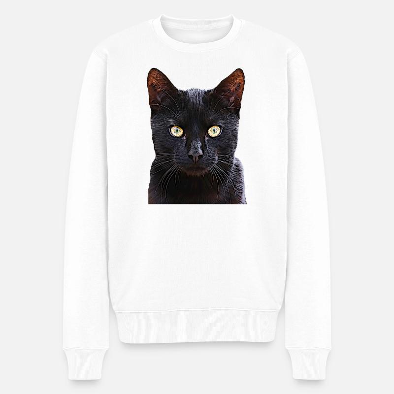 Chat chat cat cats - Pull Premium bio Homme - blanc