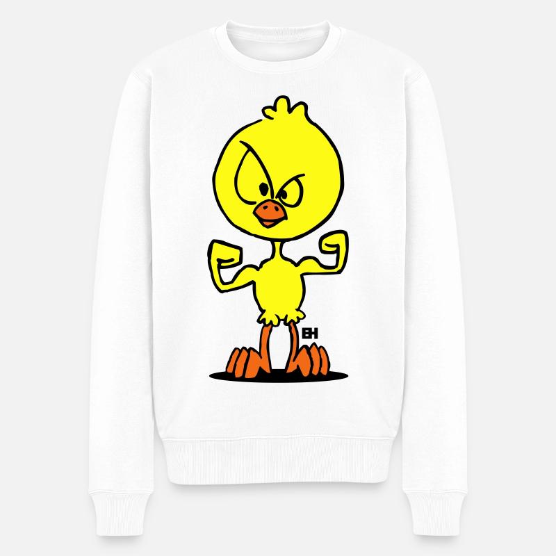 Puissance des poussins - Pull Premium bio Homme - blanc