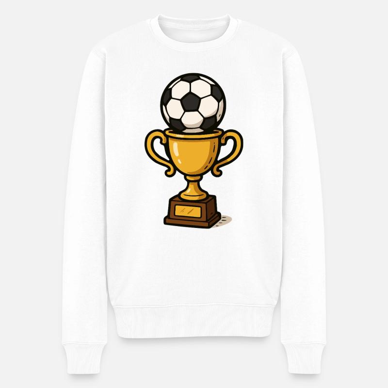 coupe - Pull Premium bio Homme - blanc