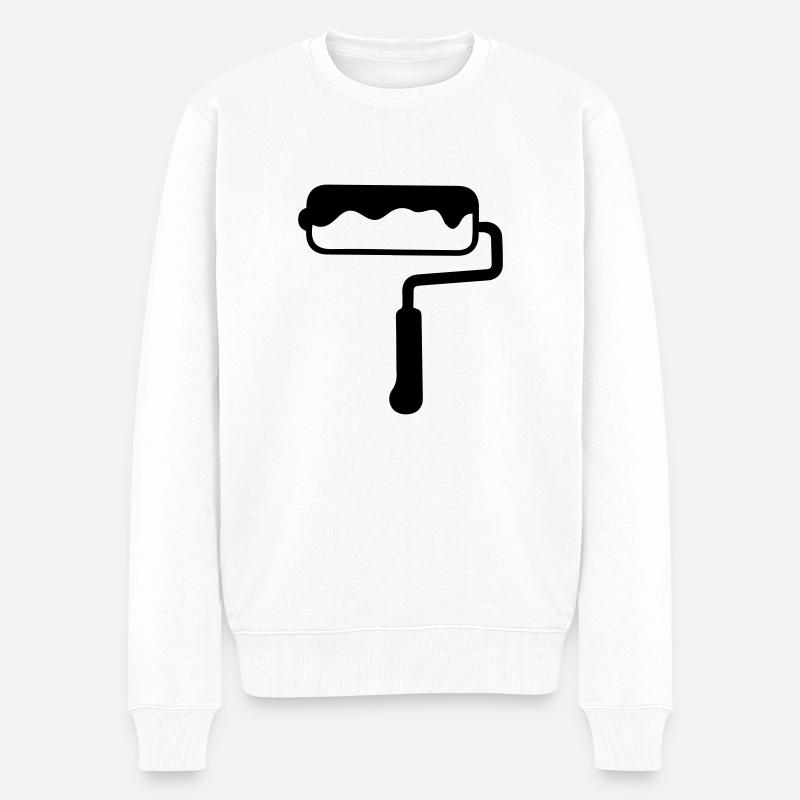 Peintre - Pull Premium bio Homme - blanc