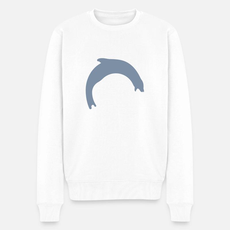 Sealion Logo - Pull Premium bio Homme - blanc