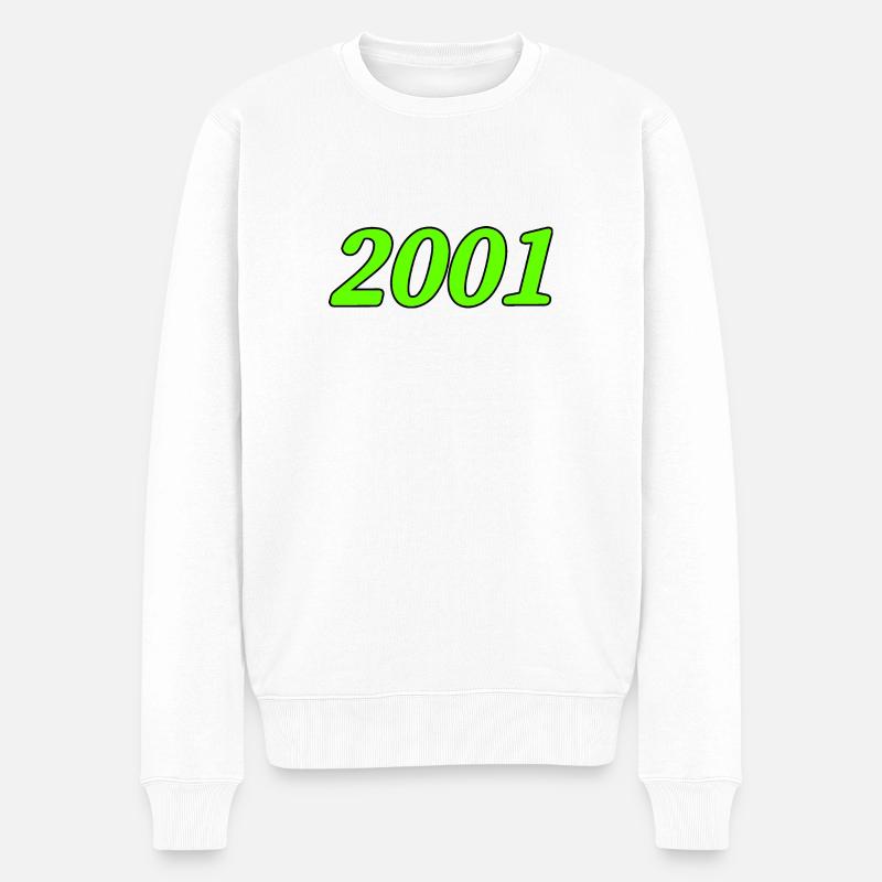 2001 - Pull Premium bio Homme - blanc