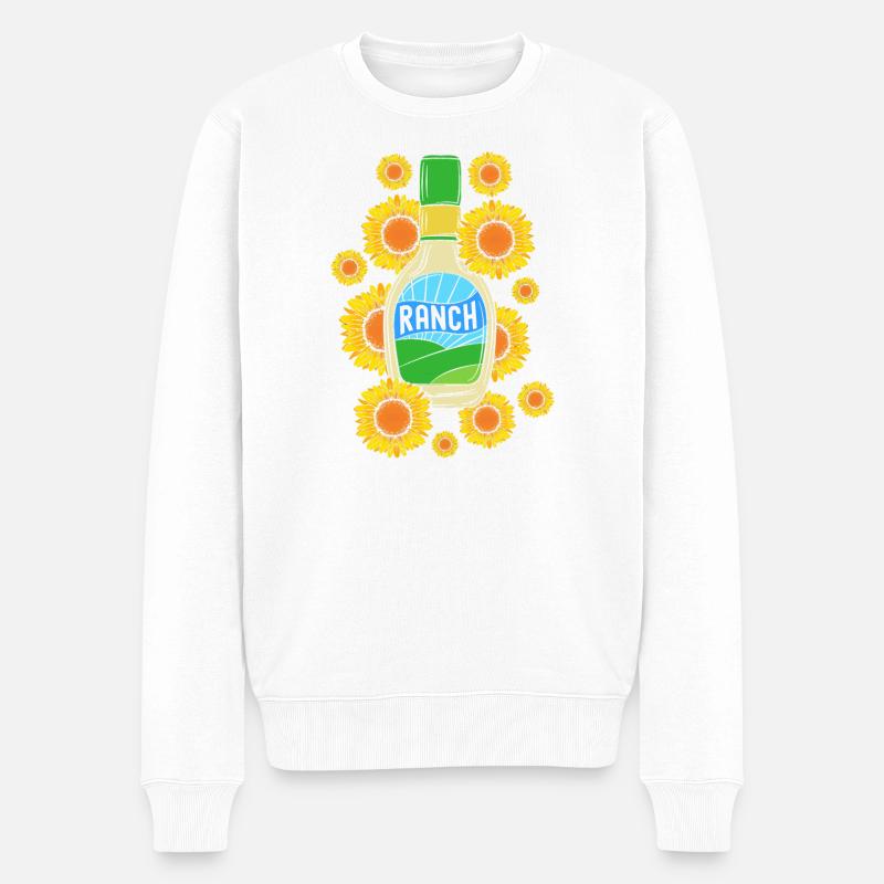 pansement - Pull Premium bio Homme - blanc