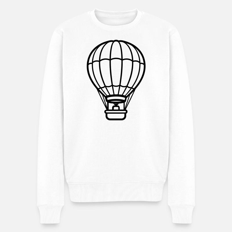 ballon - Pull Premium bio Homme - blanc