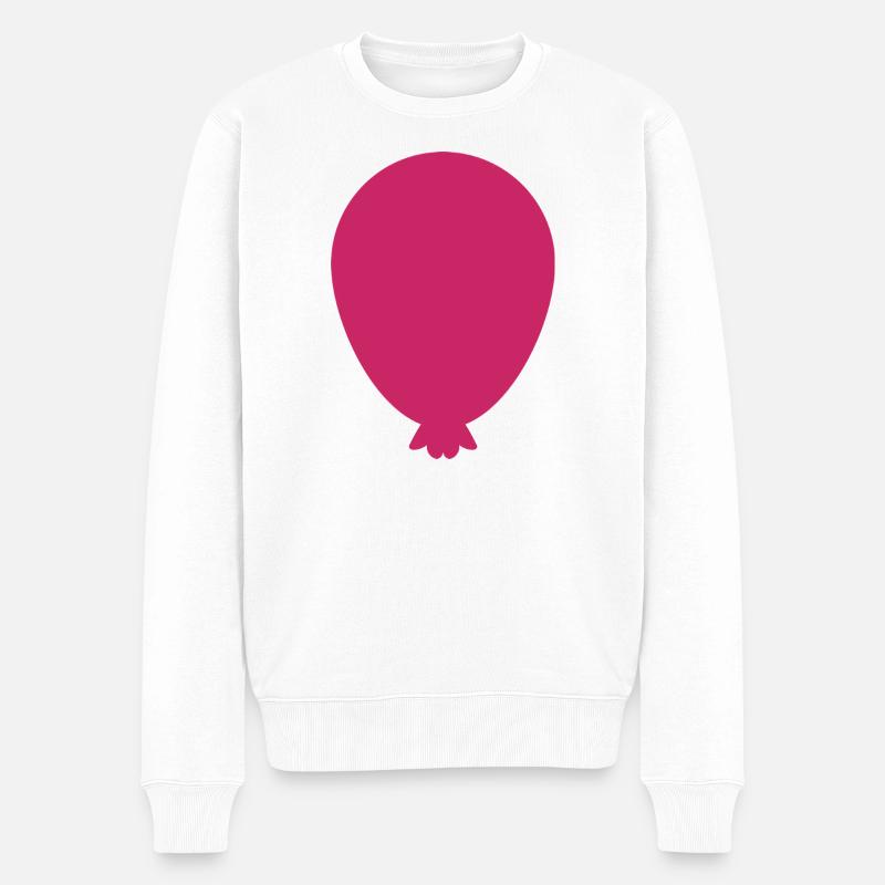 Forme de ballon - Pull Premium bio Homme - blanc