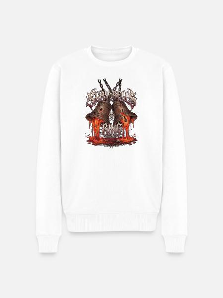 Heavy Metal Christmas - Men's Premium Organic Jumper - white