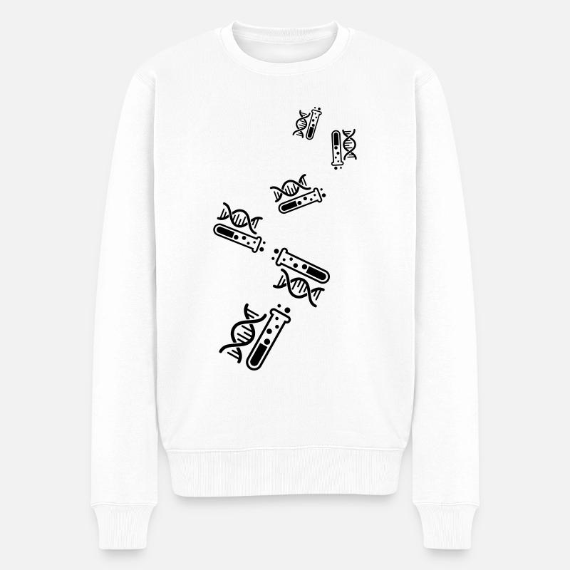 Chimie des éprouvettes - Pull Premium bio Homme - blanc