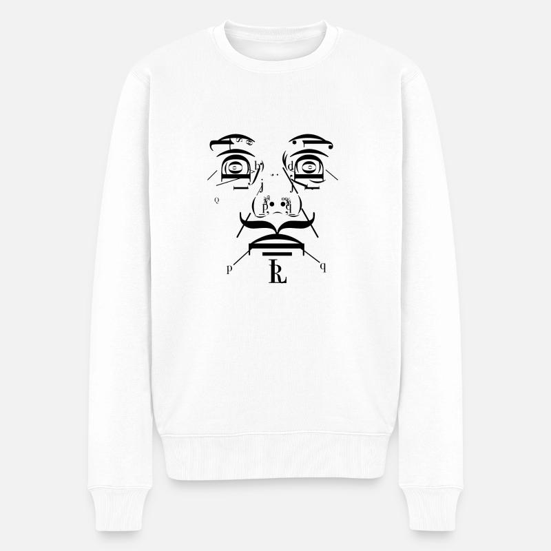 Smikal - Pull Premium bio Homme - blanc