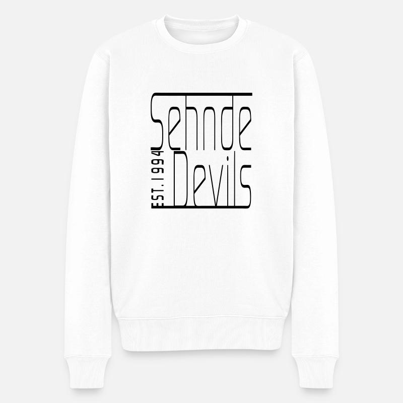 Sehnde Devils Est. 1994 - Männer Premium Bio Pullover - Weiß