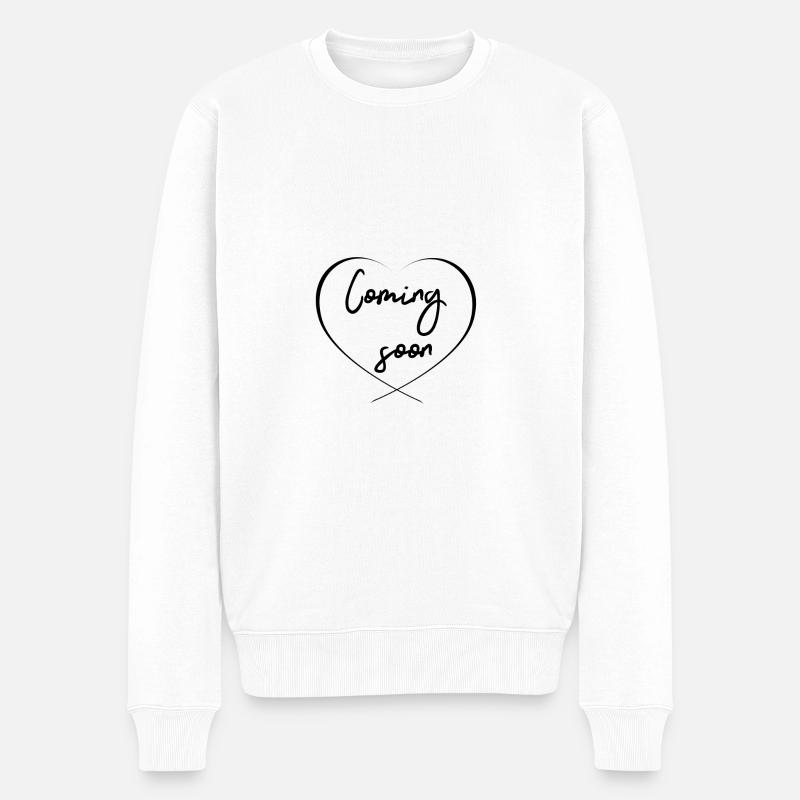 Coming soon - Pull Premium bio Homme - blanc