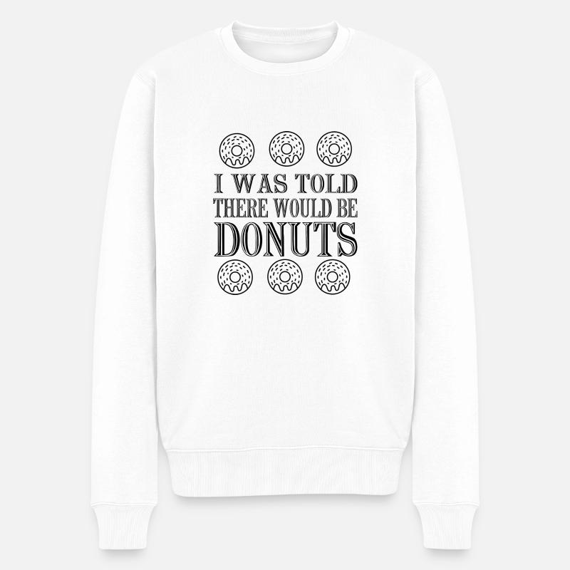 Fun Fun Drôle - Pull Premium bio Homme - blanc