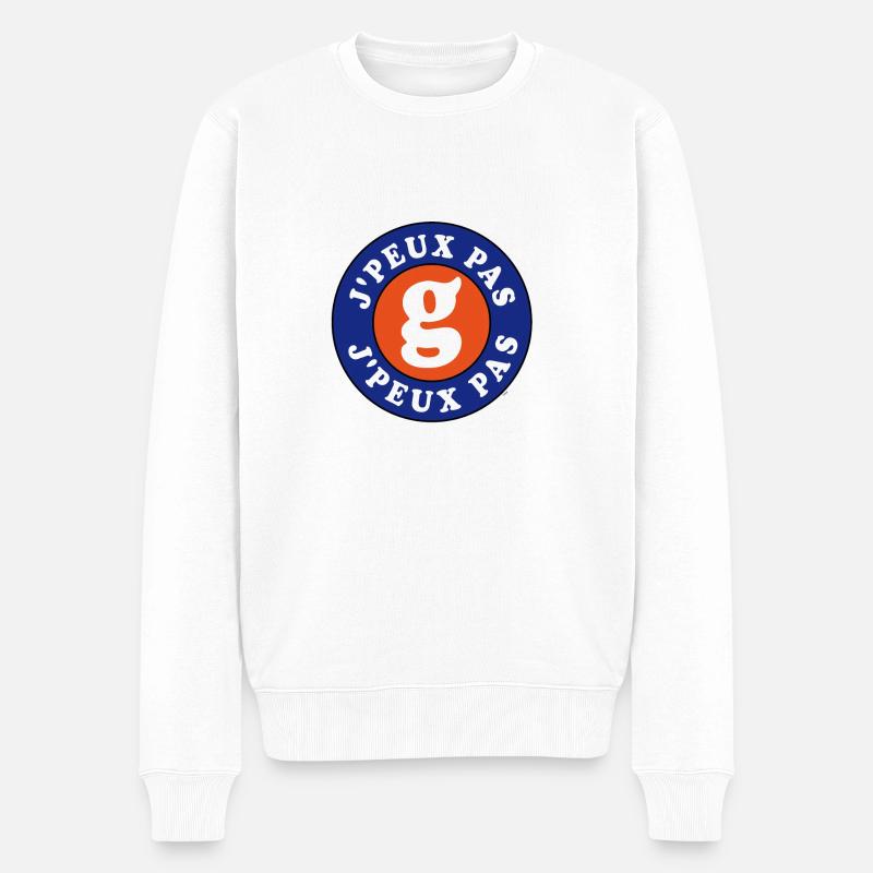 J'peux pas G j'peux pas - Pull Premium bio Homme - blanc