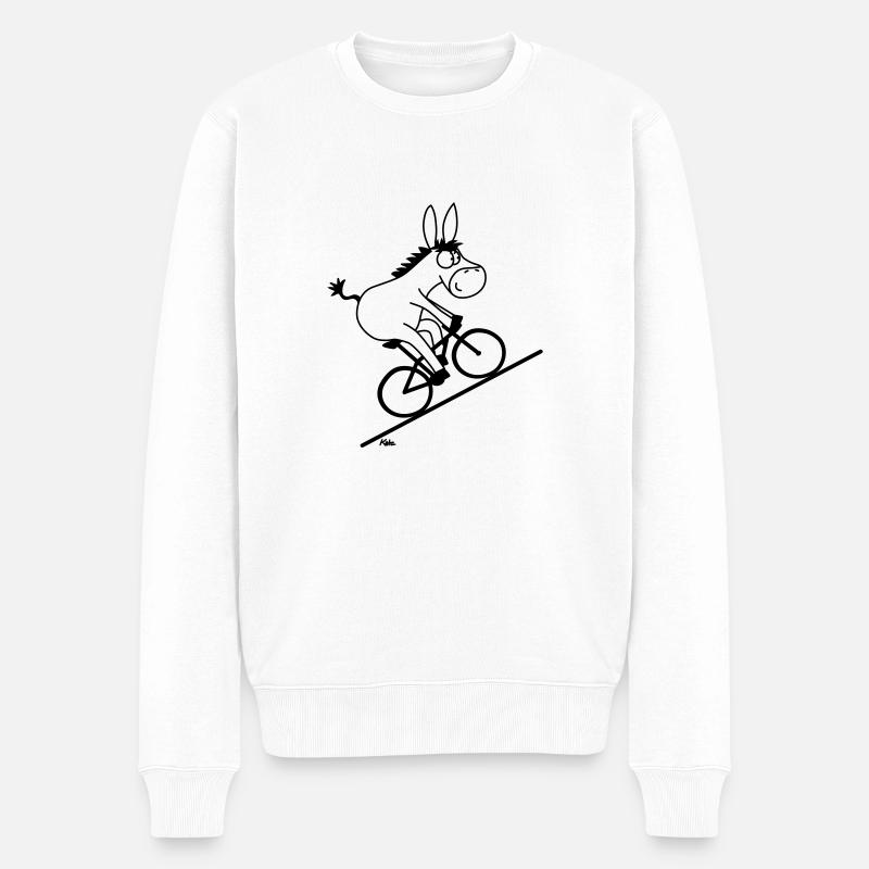 Boneshaker - Pull Premium bio Homme - blanc
