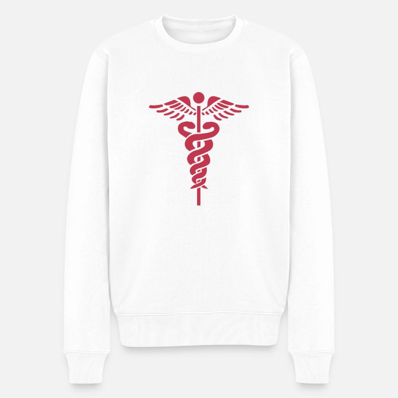 Doc - Pull Premium bio Homme - blanc