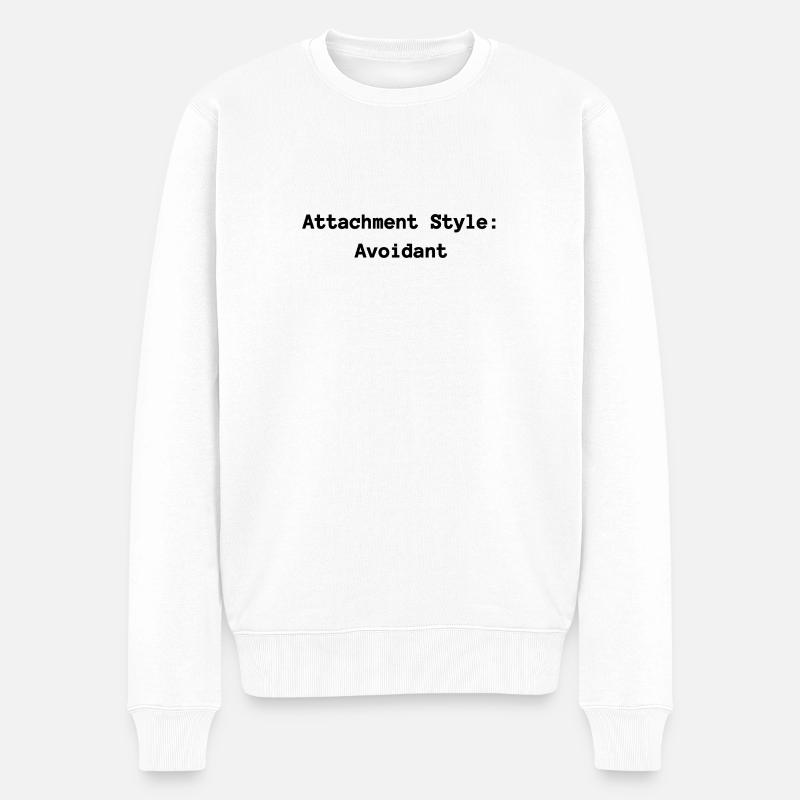 Style d’attachement : Évitant - Pull Premium bio Homme - blanc