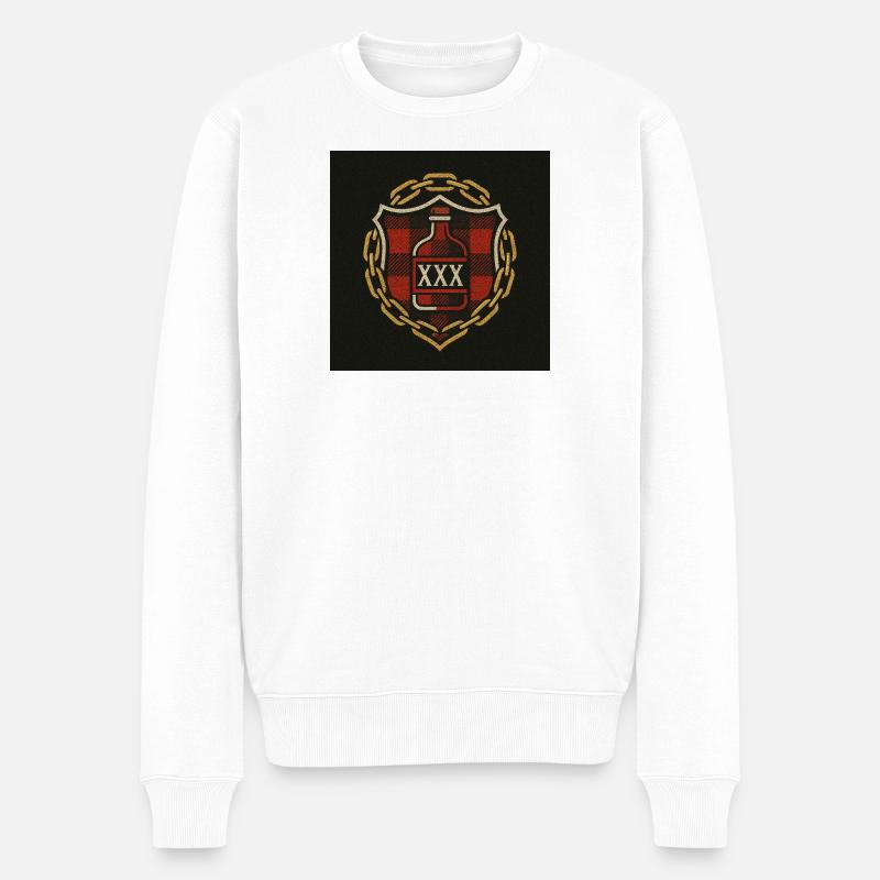 Le bouclier de GessælL - Pull Premium bio Homme - blanc