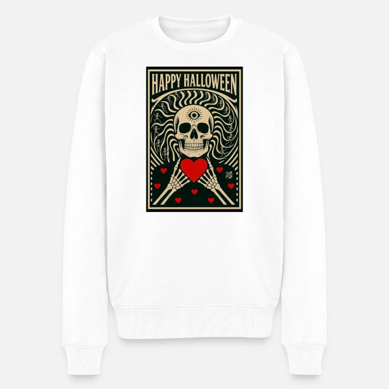 la_mort_vous_va_si_bien - Pull Premium bio Homme - blanc