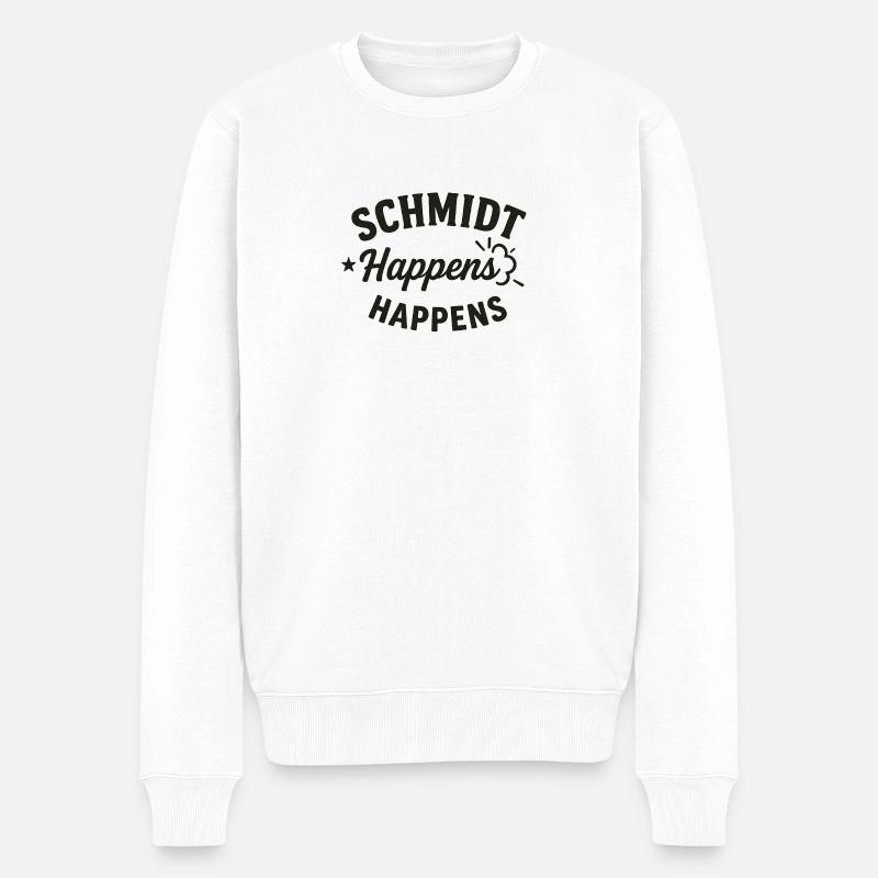 Schmidt arrive Wortwitz - Pull Premium bio Homme - blanc