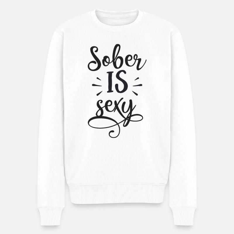 Sobre est sexy - Pull Premium bio Homme - blanc