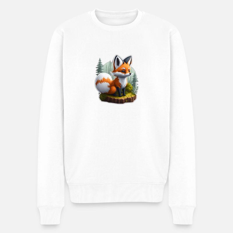 Petite écaille de tortue - Pull Premium bio Homme - blanc