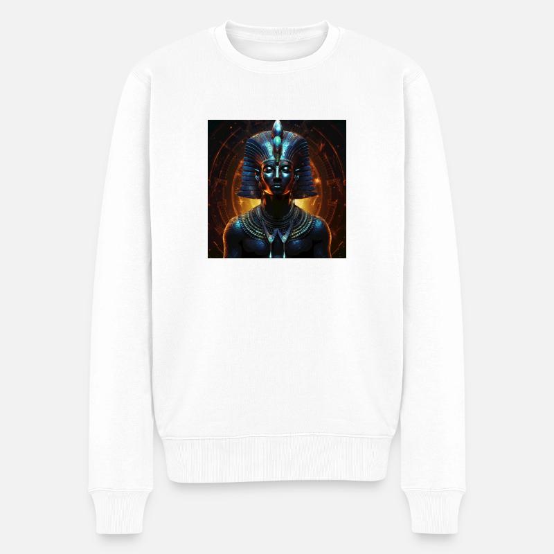 Black Pharaon - Pull Premium bio Homme - blanc