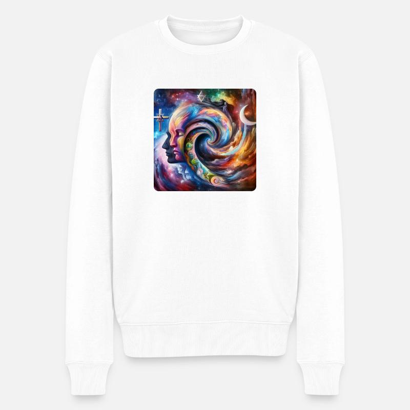 Image 18 - Pull Premium bio Homme - blanc